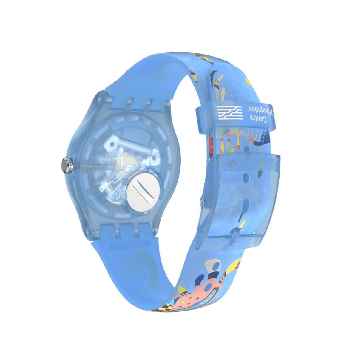 ZEGAREK SWATCH BLUE SKY BY VASSILY KANDINSKY