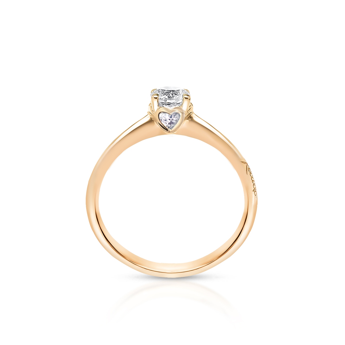 Pierścionek złoty Recarlo