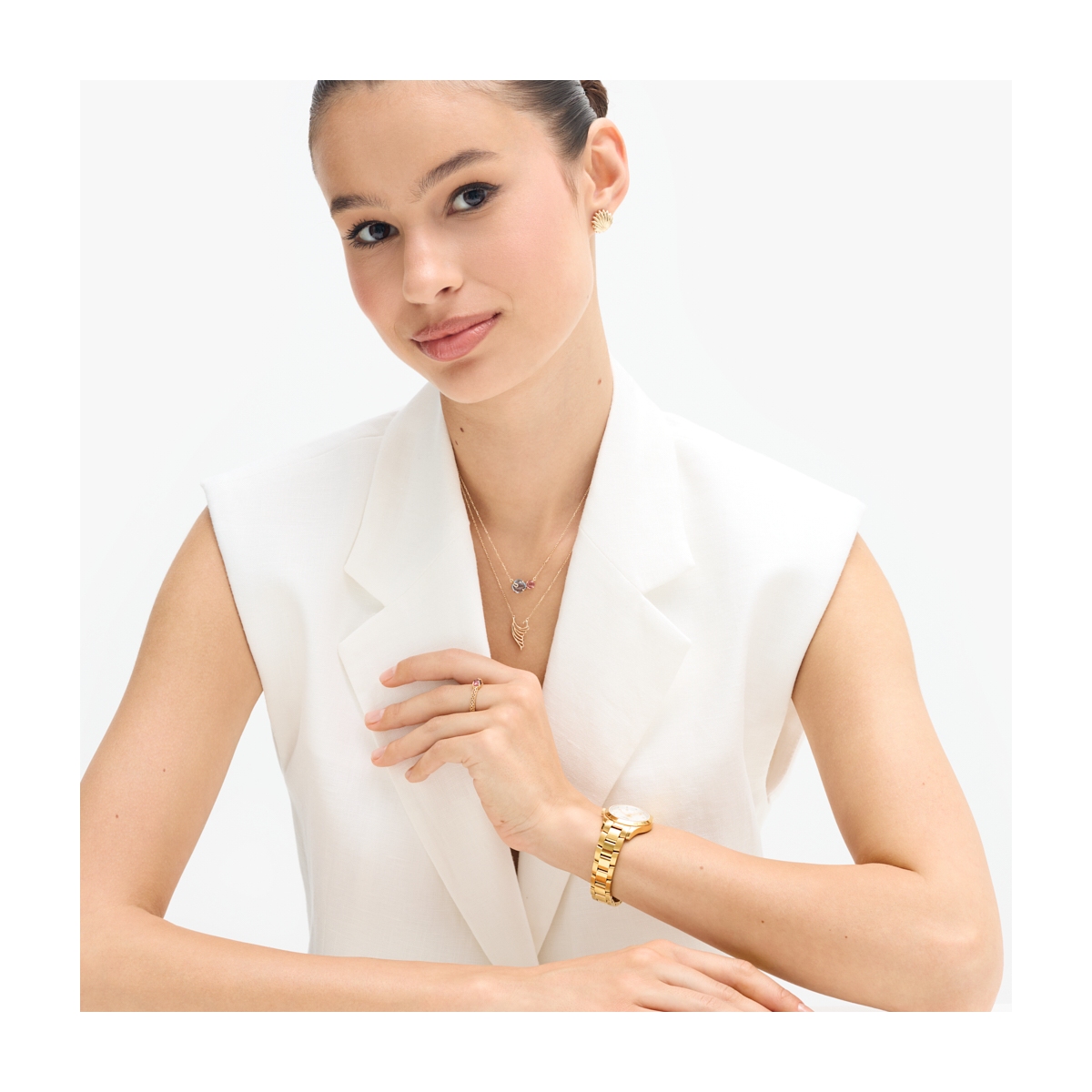 Naszyjnik złoty KOI