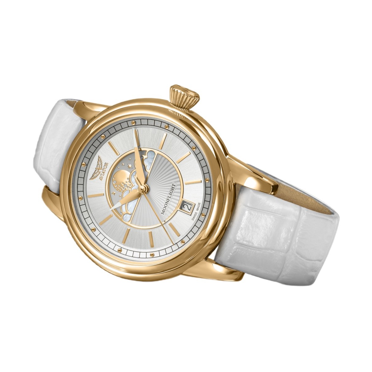 ZEGAREK AVIATOR DOUGLAS MOONFLIGHT