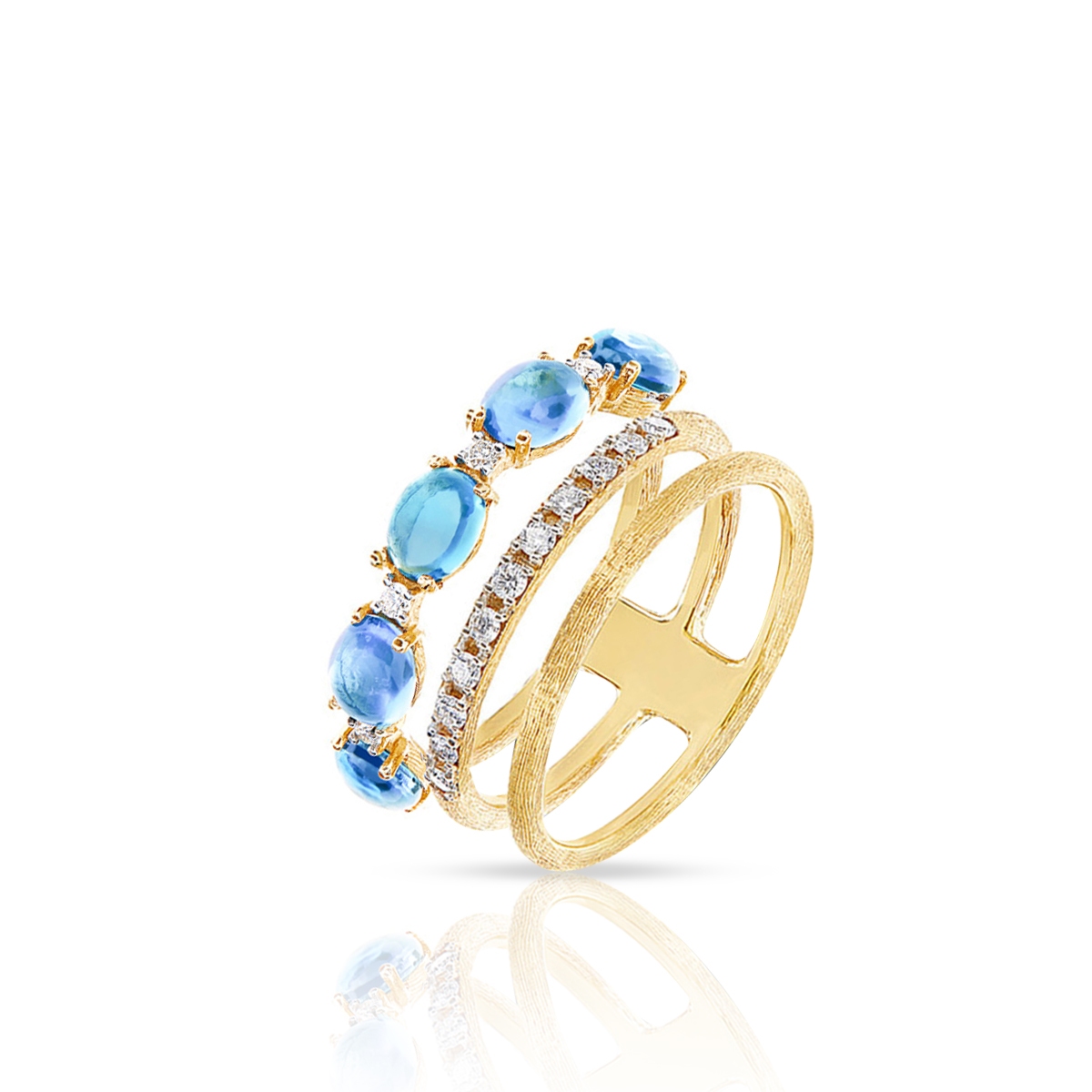 Pierścionek złoty Nanis