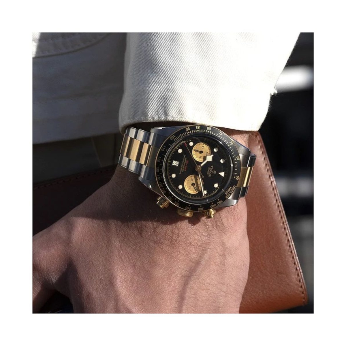 TUDOR BLACK BAY CHRONO S&G