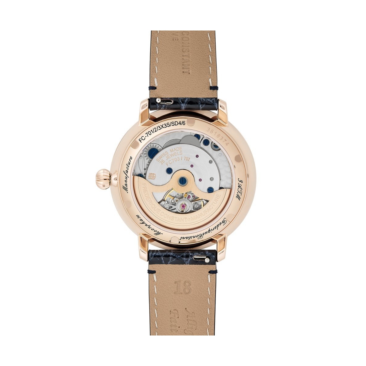 ZEGAREK FREDERIQUE CONSTANT MANUFACTURE SLIMLINE MOONPHASE