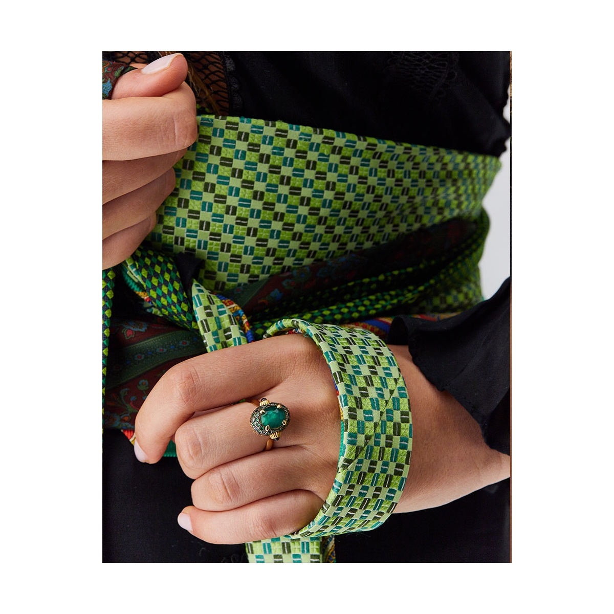 Pierścionek złoty Nanis