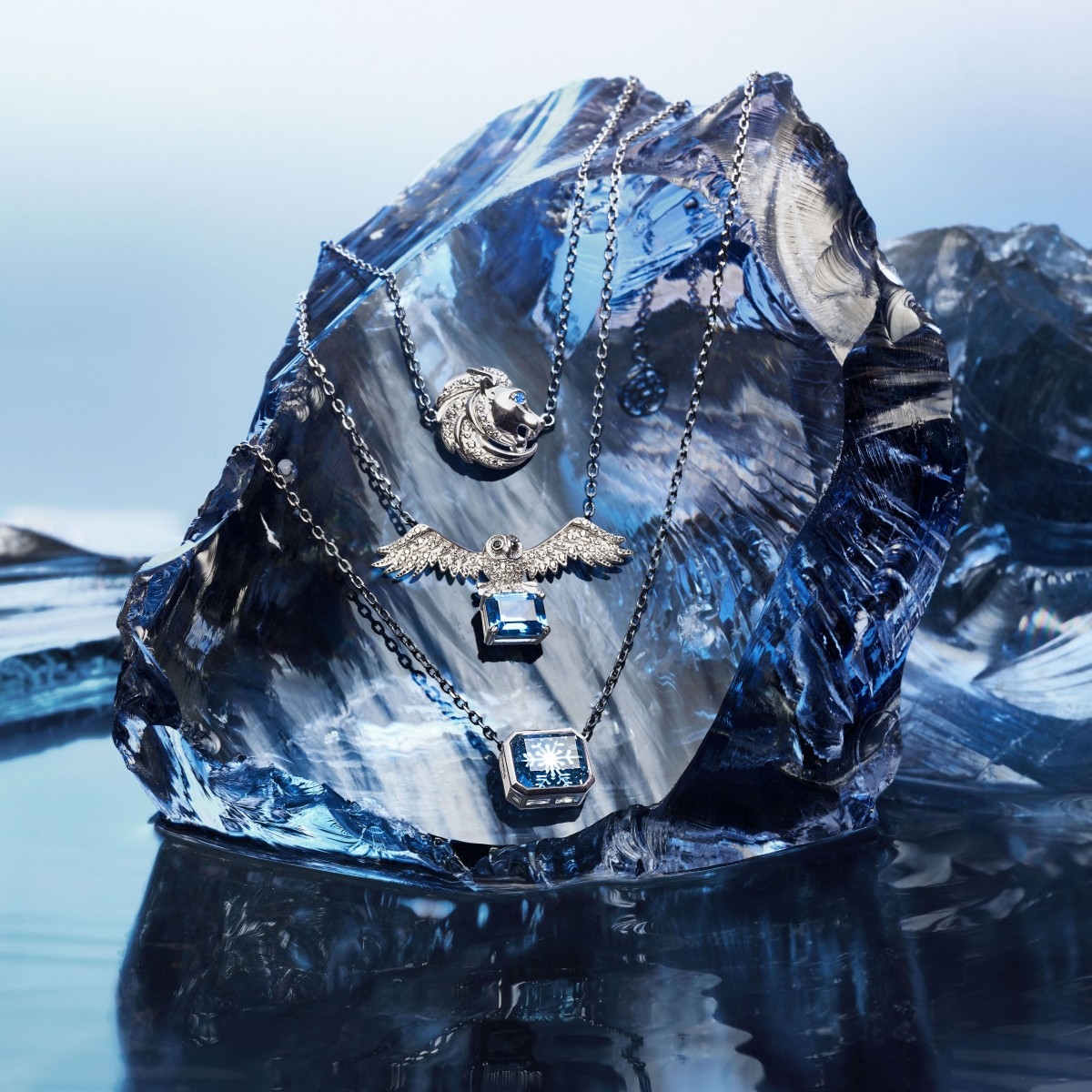 Naszyjnik  srebrny Baśniowa