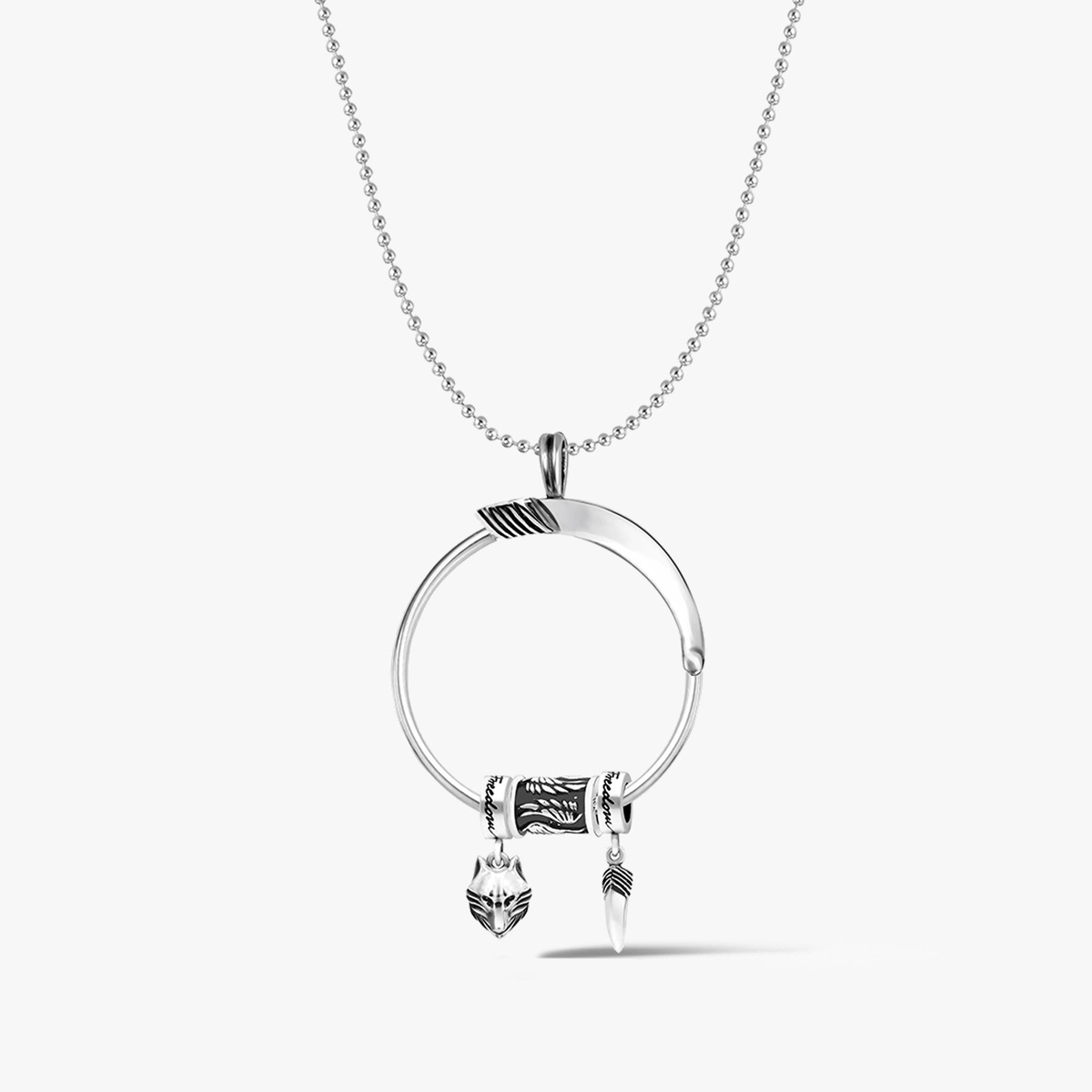 Wisiorek srebrny Freedom