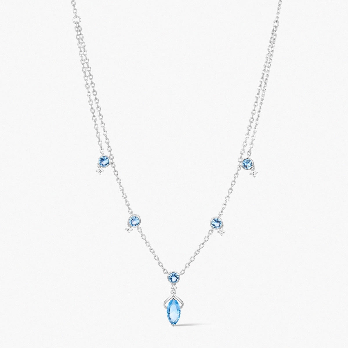 Naszyjnik srebrny Balerina