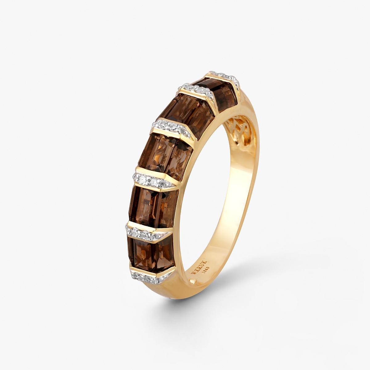 Pierścionek złoty Diva Celebration