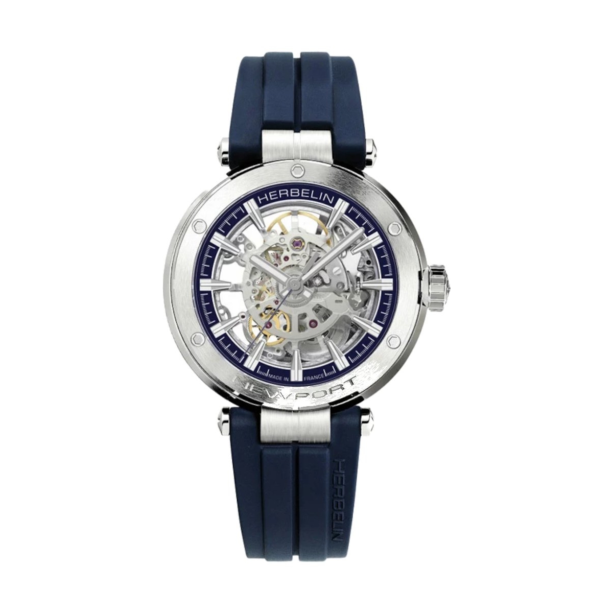 ZEGAREK HERBELIN NEWPORT AUTOMATIC SKELETON