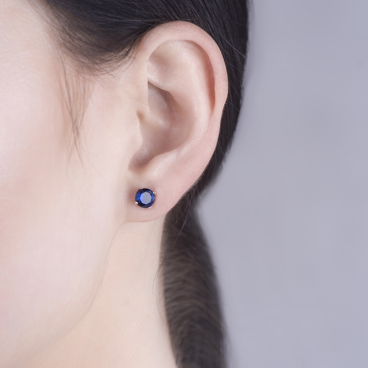 Kolczyki srebrne z cyrkoniami