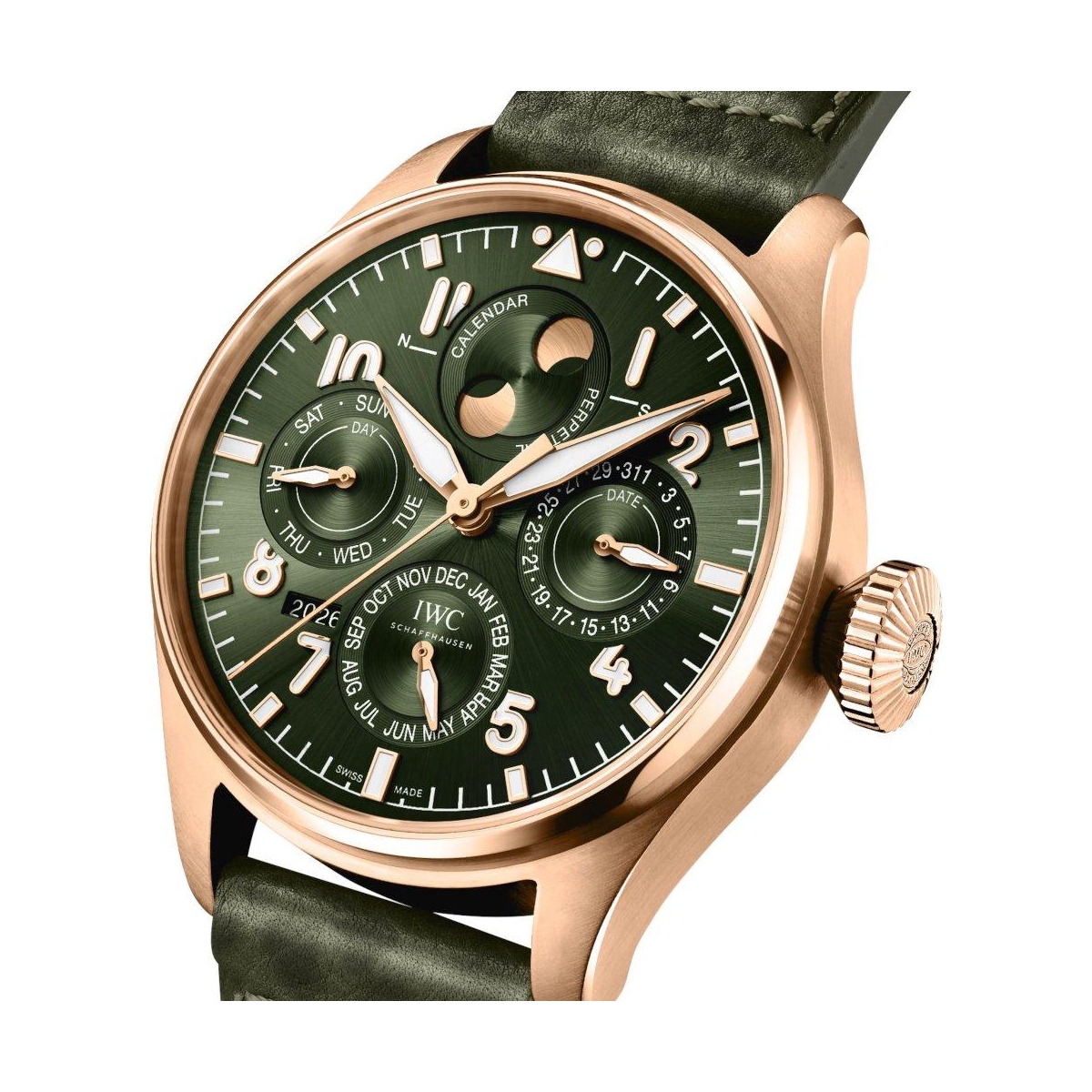 ZEGAREK IWC SCHAFFHAUSEN BIG PILOT'S PERPETUAL CALENDAR PROSET