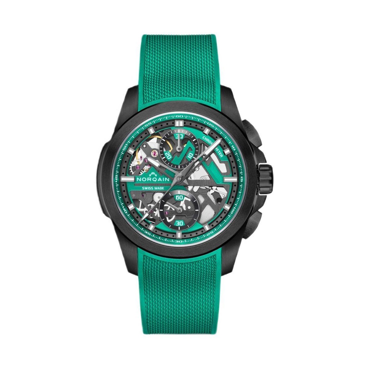 ZEGAREK NORQAIN INDEPENDENCE SKELETON CHRONOGRAPH LIMITED EDITION