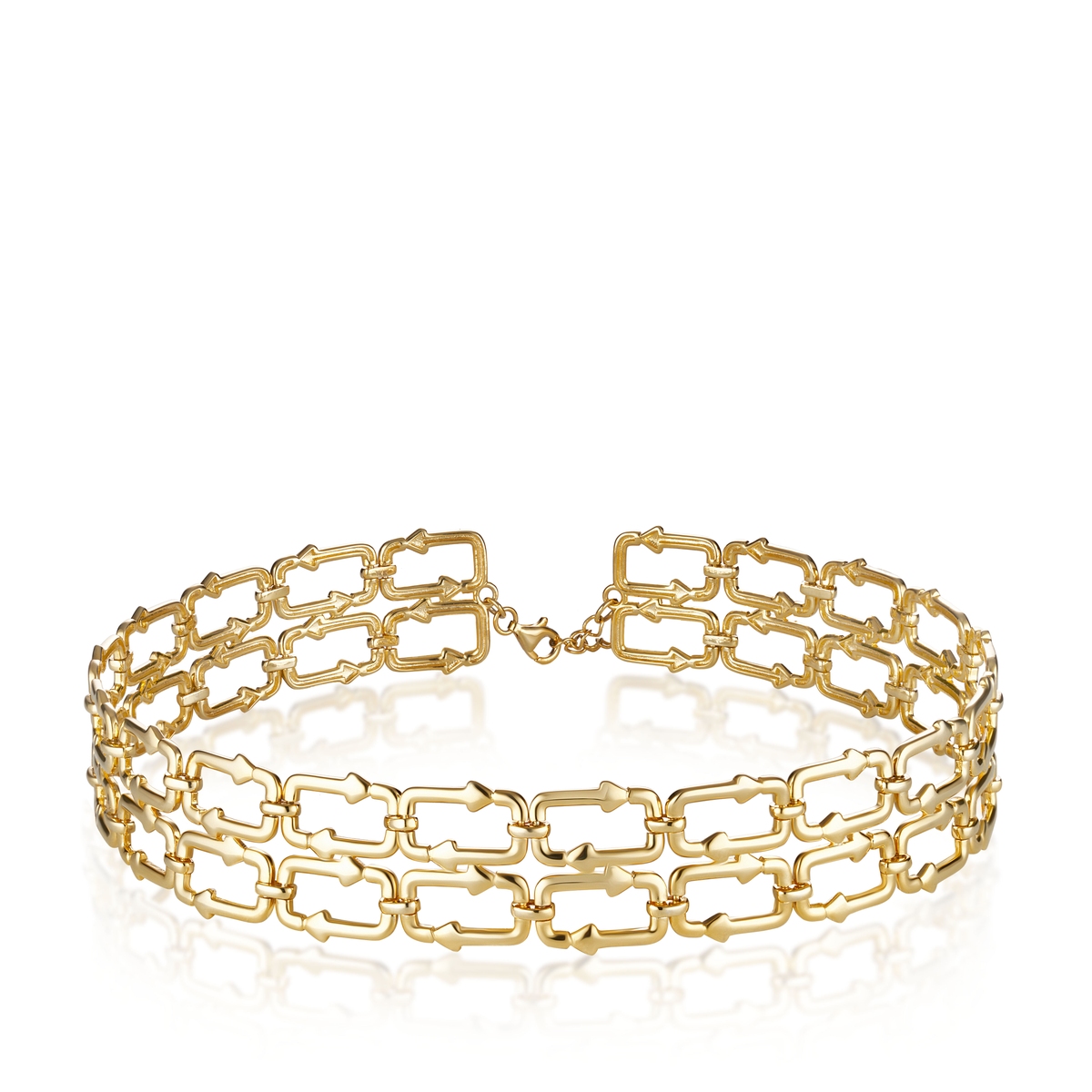 Srebrny choker Longplay