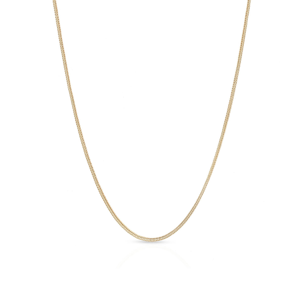 Łańcuszek złoty lisi ogon