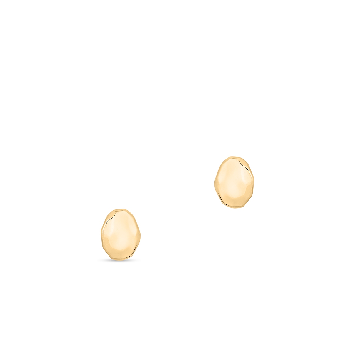 Kolczyki srebrne pozłacane