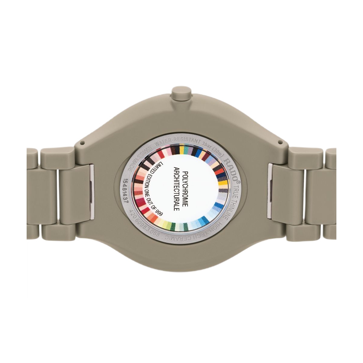 ZEGAREK RADO TRUE THINLINE LES COULEURS LE CORBUSIER