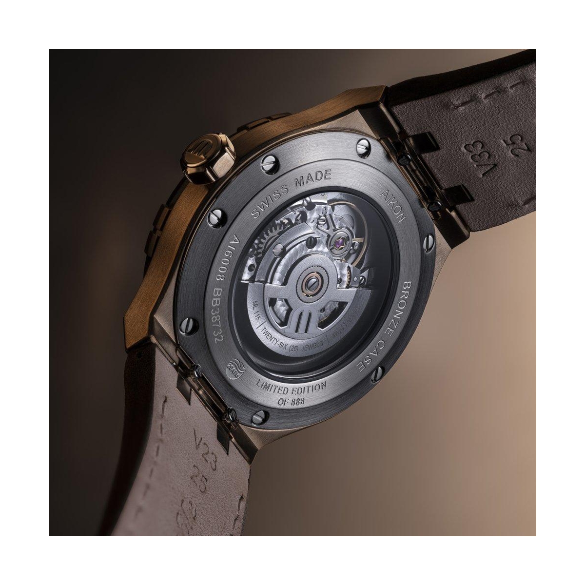 ZEGAREK MAURICE LACROIX AIKON AUTOMATIC BRONZE LIMITED EDITION