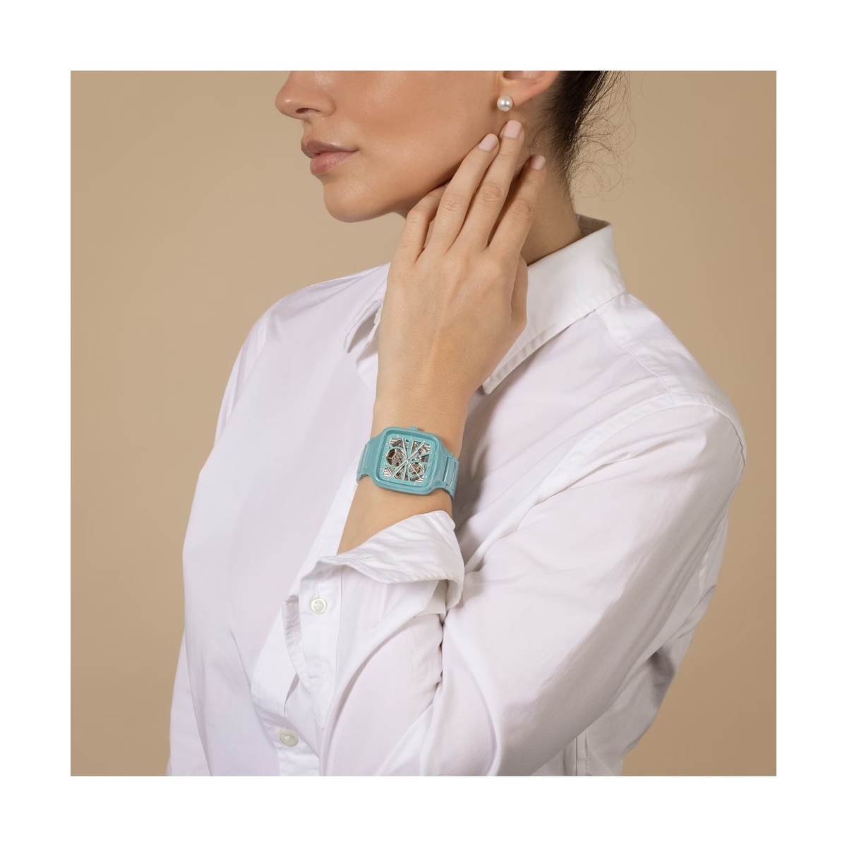 ZEGAREK RADO TRUE SQUARE AUTOMATIC OPEN HEART