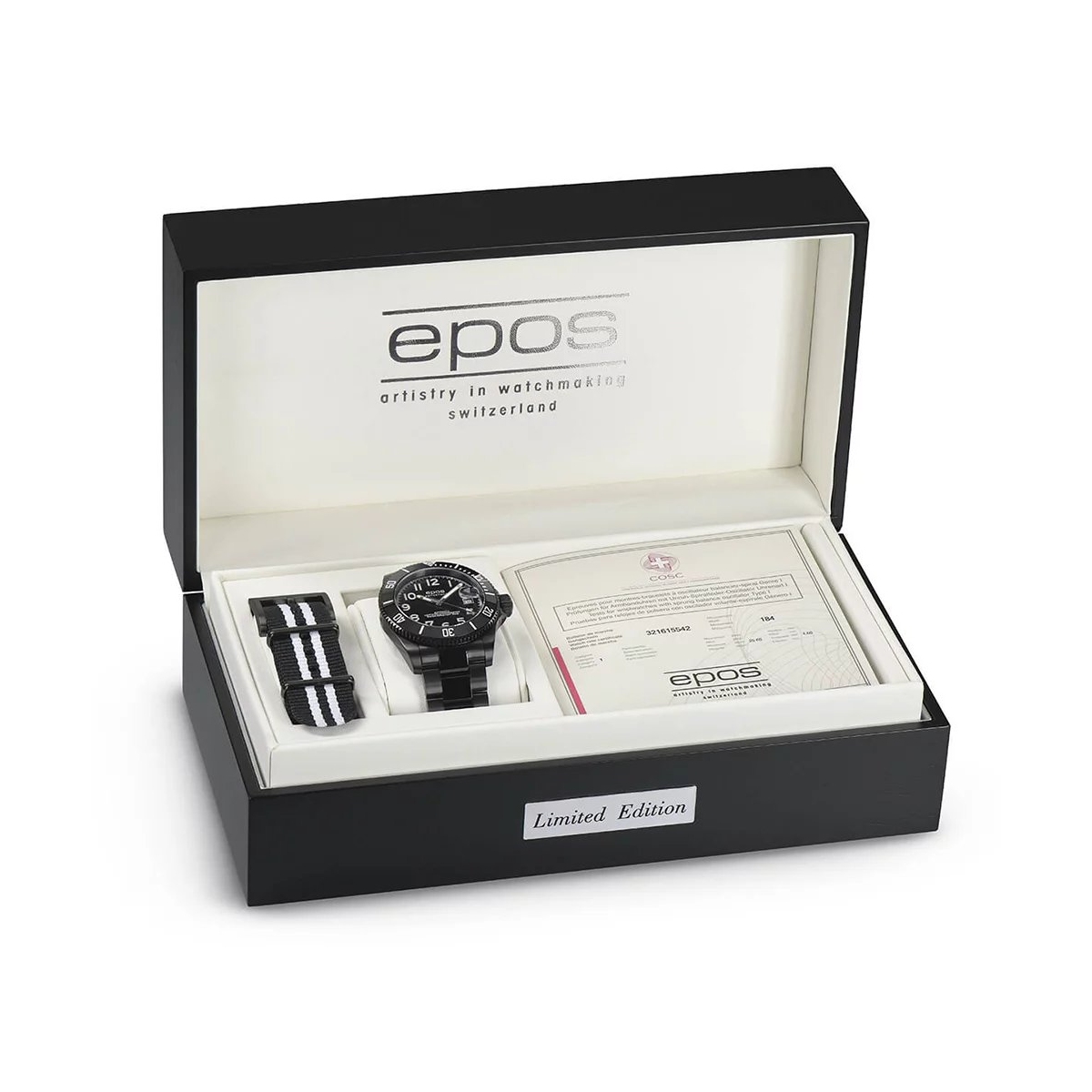 ZEGAREK EPOS SPORT 3504 DIVER COSC LE TITANIUM AUTOMATIC