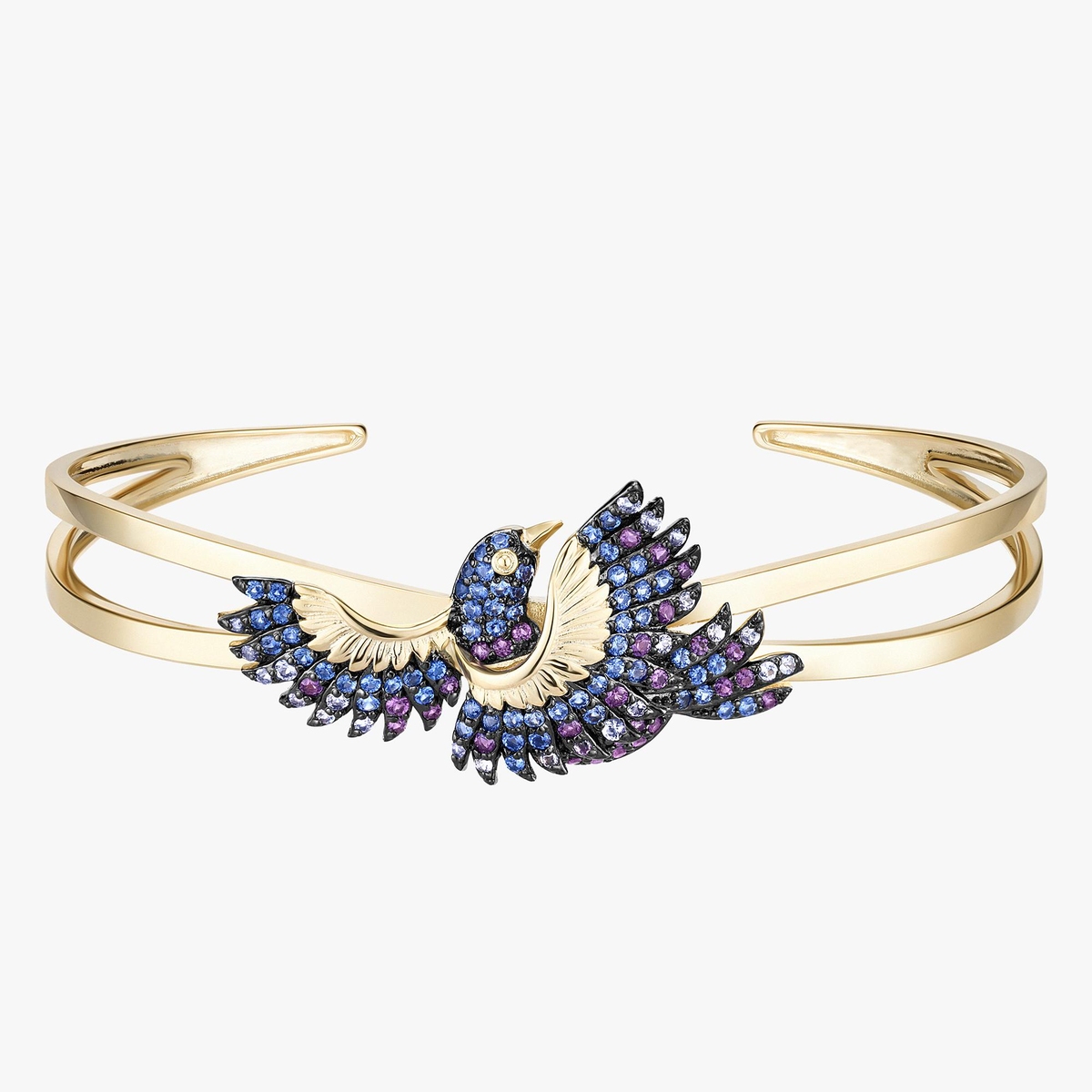 Bransoleta srebrna Preludium Paradise Birds