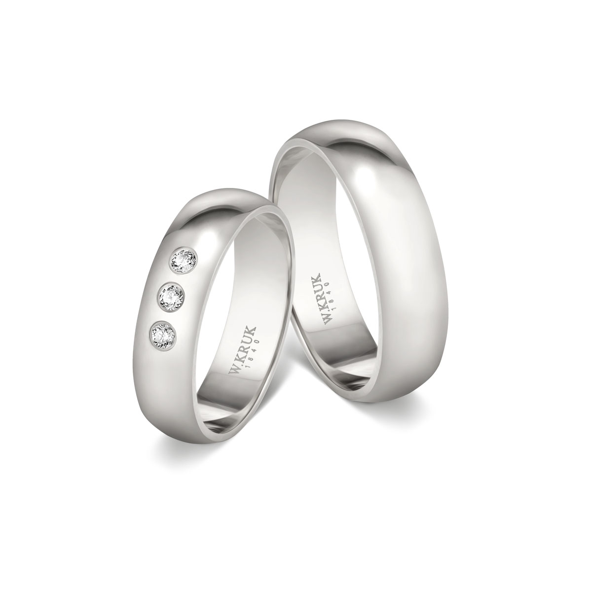 Obrączka złota PROMISO damska