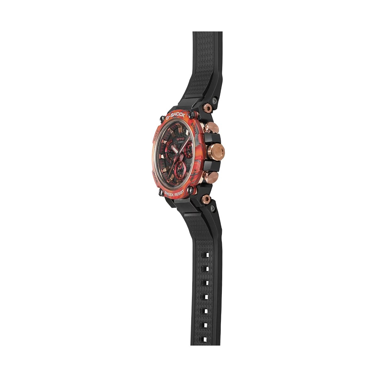 ZEGAREK G-SHOCK MTG Flare Red Series G-Shock 40th Anniversary