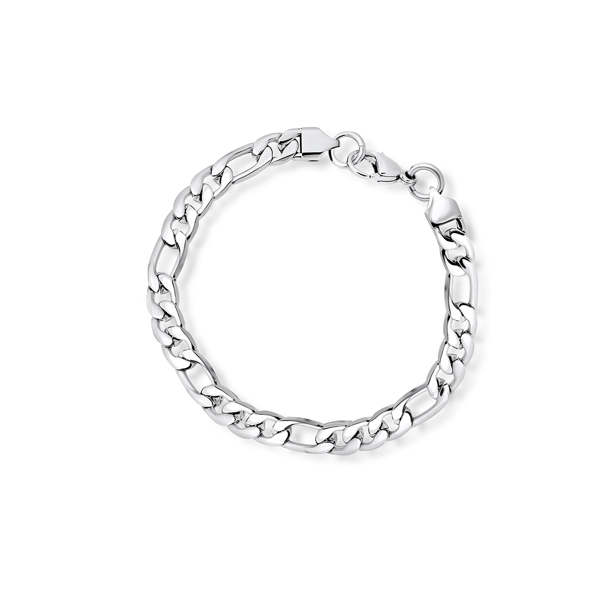 Bransoleta stalowa figaro