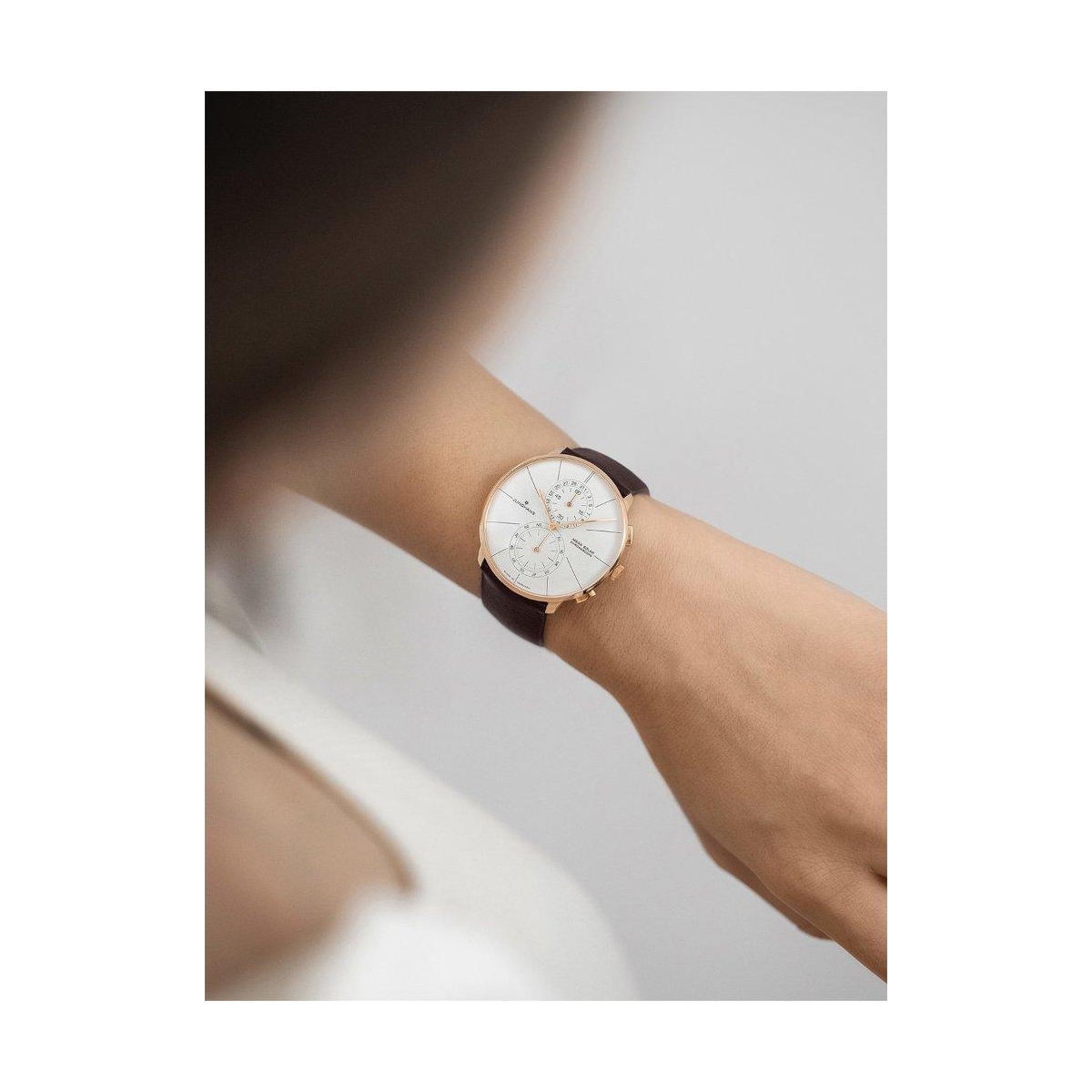 ZEGAREK JUNGHANS MEISTER FEIN CHRONOSCOPE MEGA SOLAR