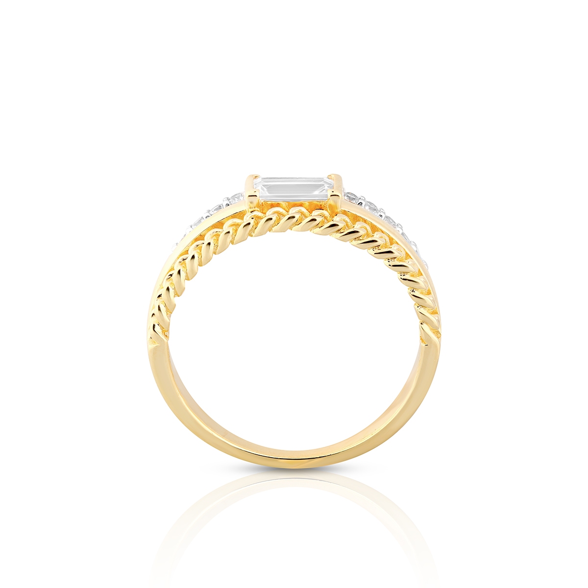 Pierścionek srebrny W.KRUK