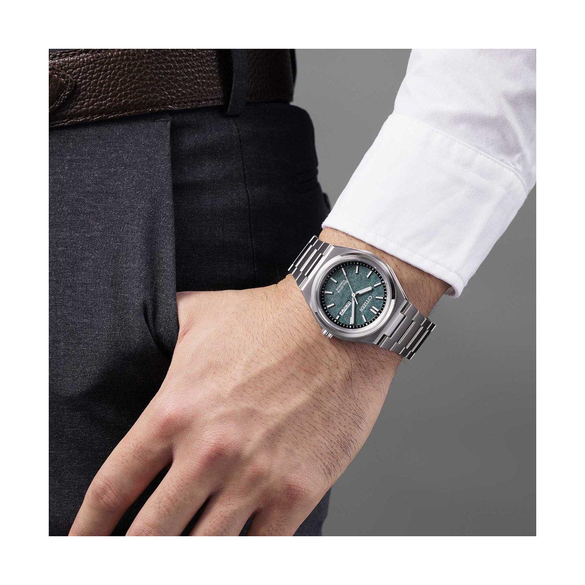 ZEGAREK CITIZEN SUPER TITANIUM ZENSHIN THREE-HAND