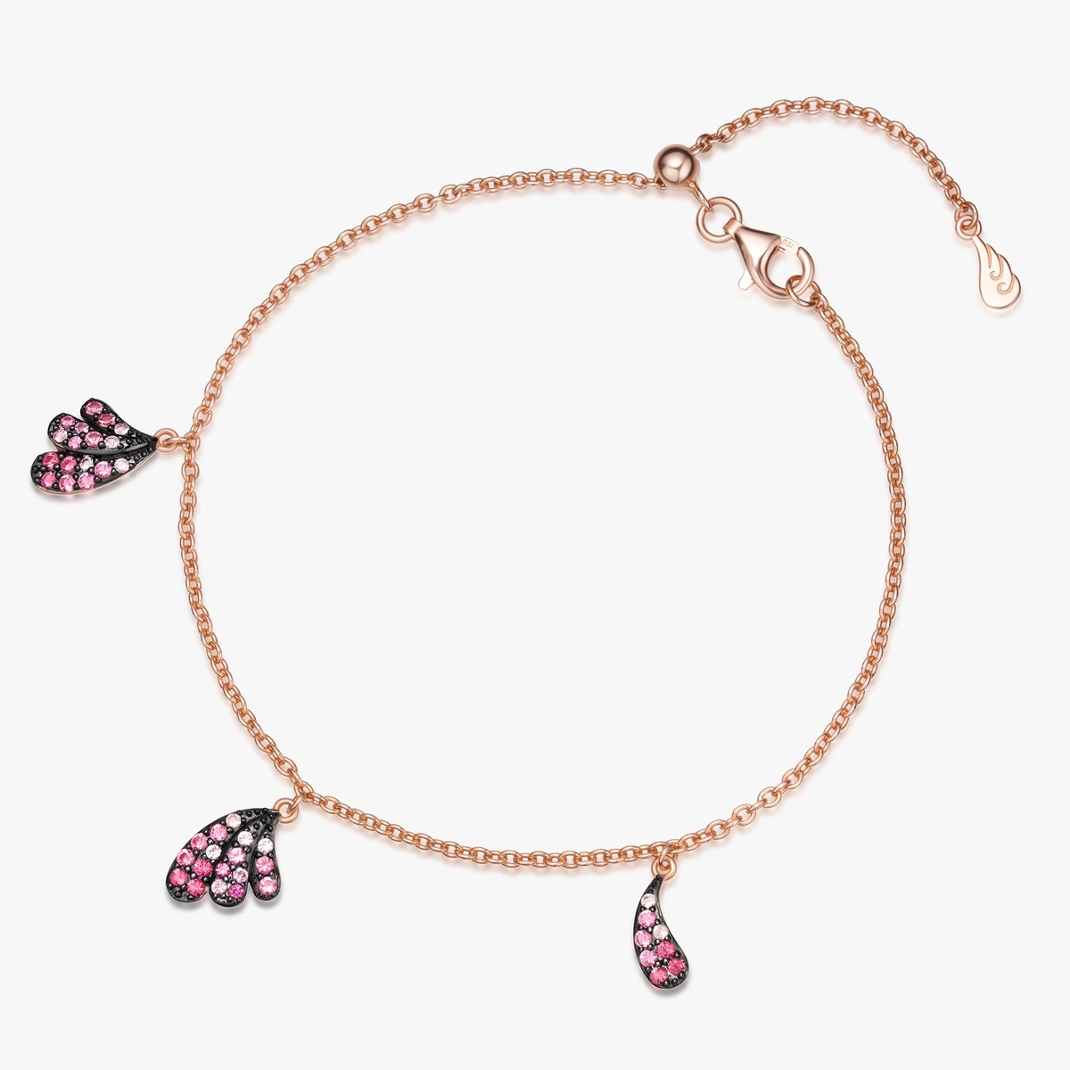 Bransoleta srebrna Preludium Paradise Birds