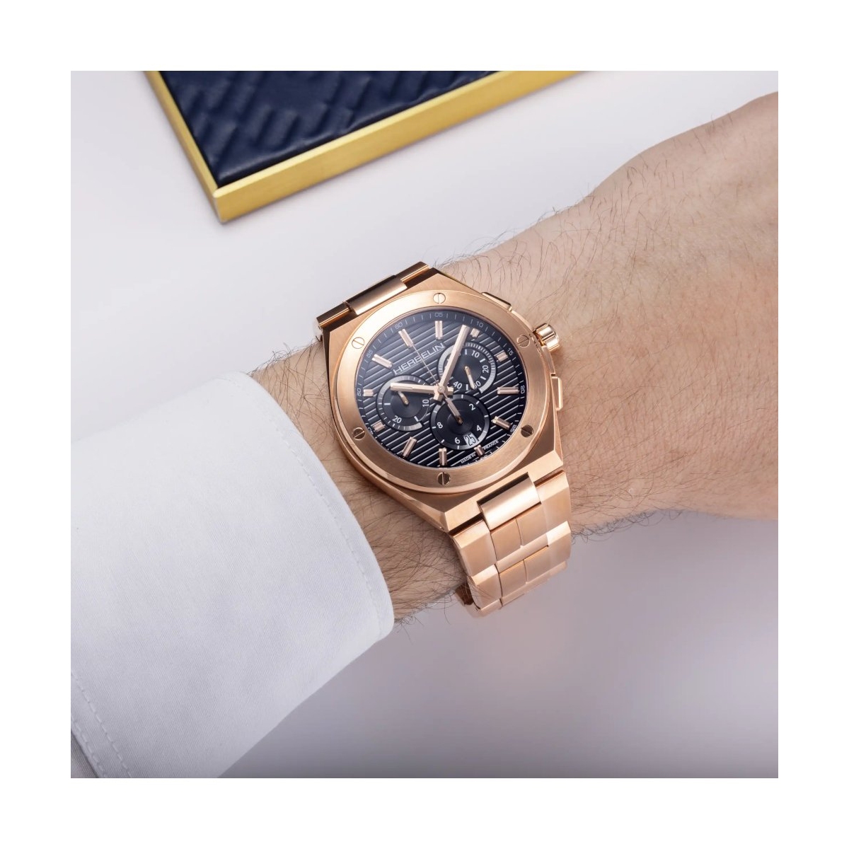 ZEGAREK HERBELIN CAP CAMARAT CHRONOGRAPH