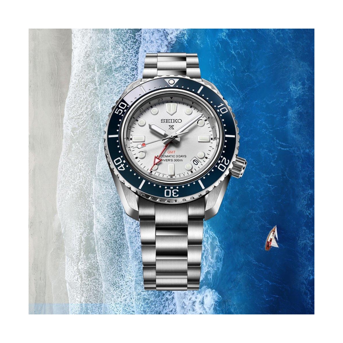 ZEGAREK SEIKO PROSPEX 1968 HERITAGE DIVER'S GMT 60TH ANNIVERSARY