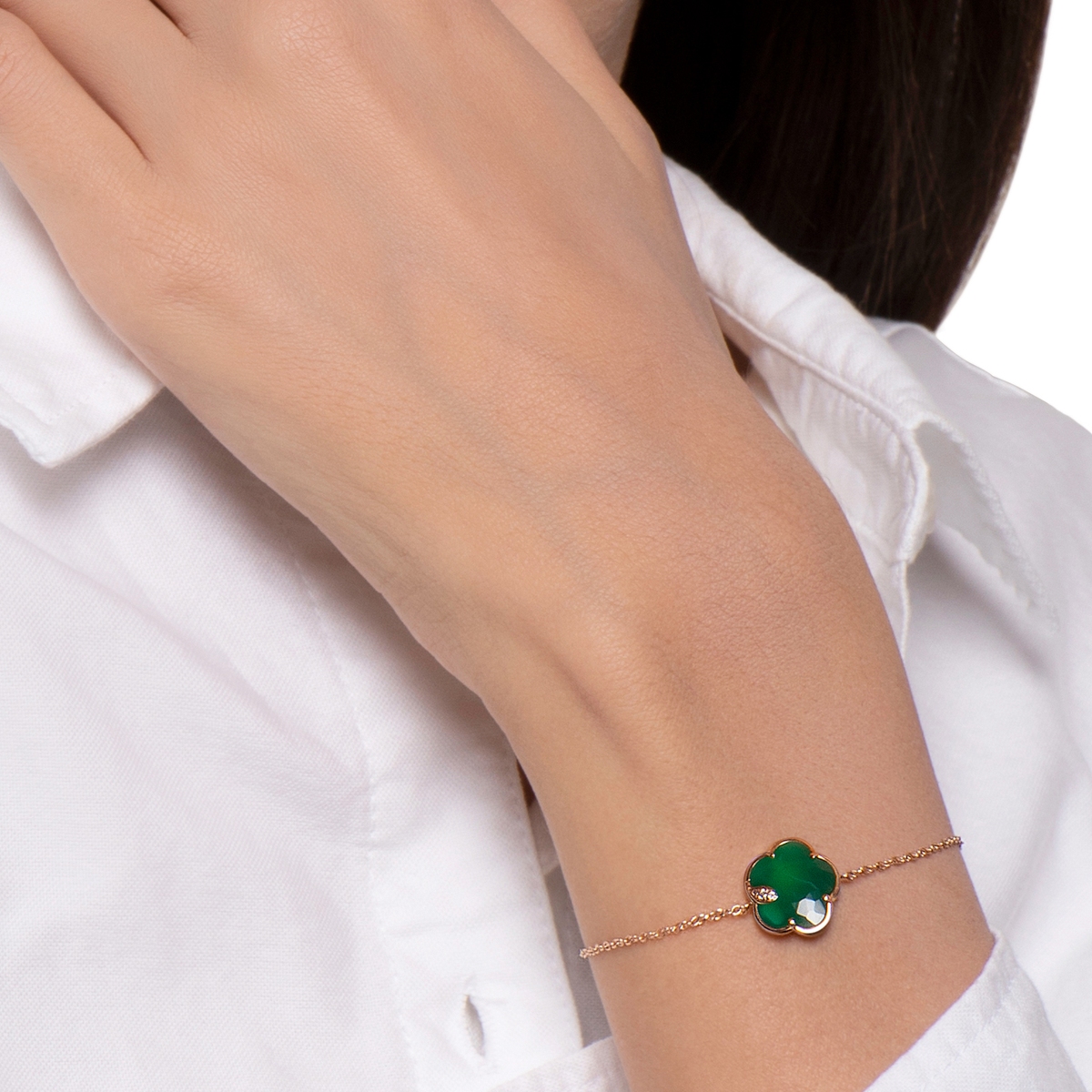 Bransoletka różowe złoto Pasquale Bruni