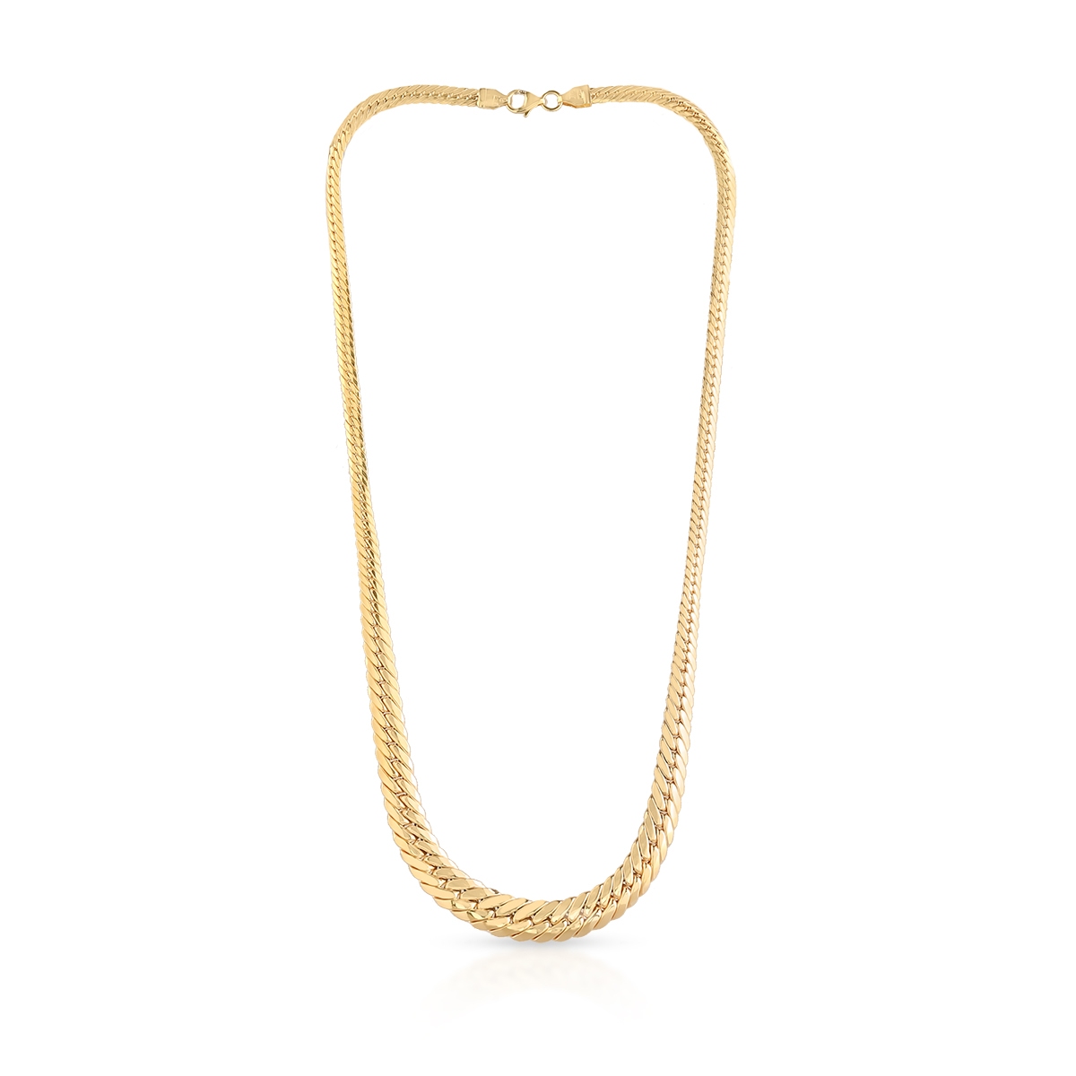 Naszyjnik złoty żmijka