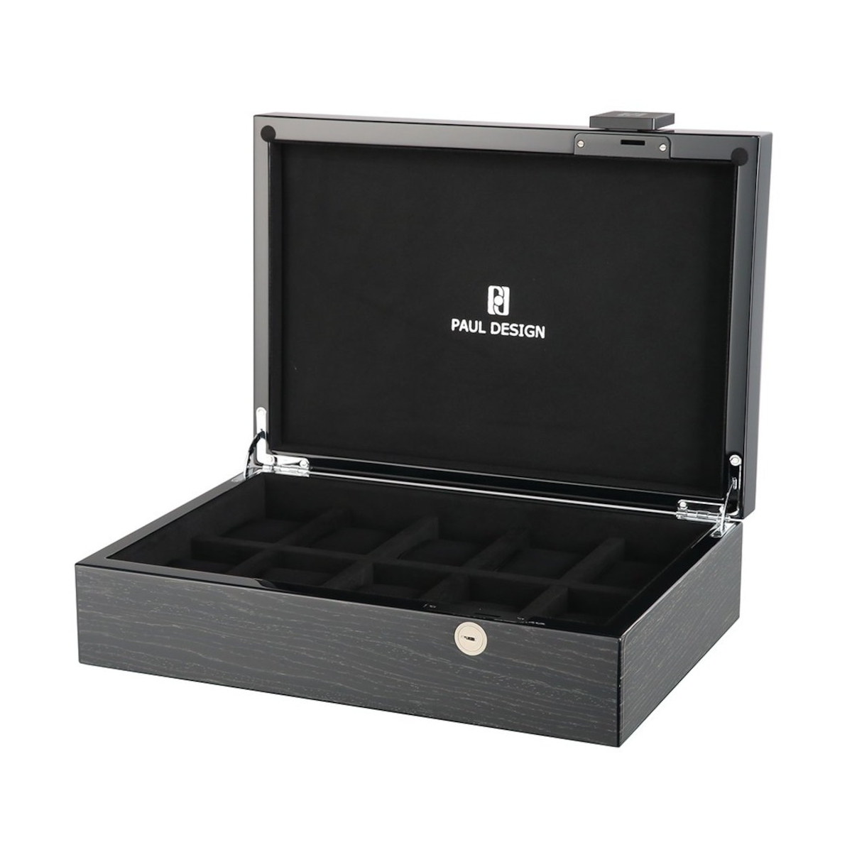 PUDEŁKO PAUL DESIGN COLLECTOR 10 CASE BLACK APRICOT