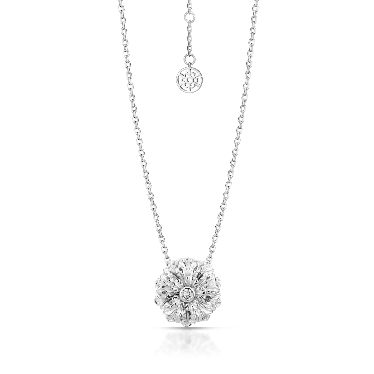 Naszyjnik  srebrny Baśniowa