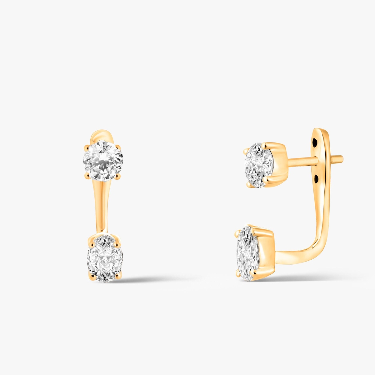 Kolczyki złote Nuova