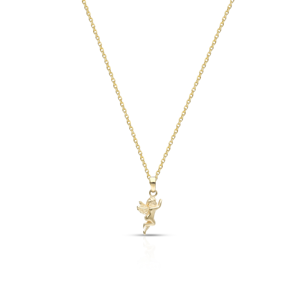 Wisiorek złoty anioł