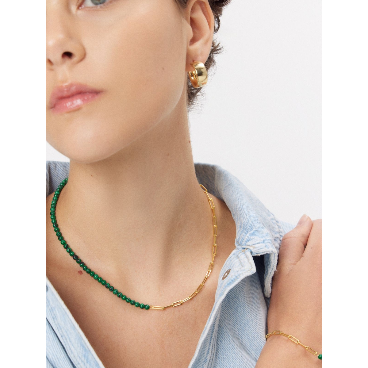 Kolczyki złote koła