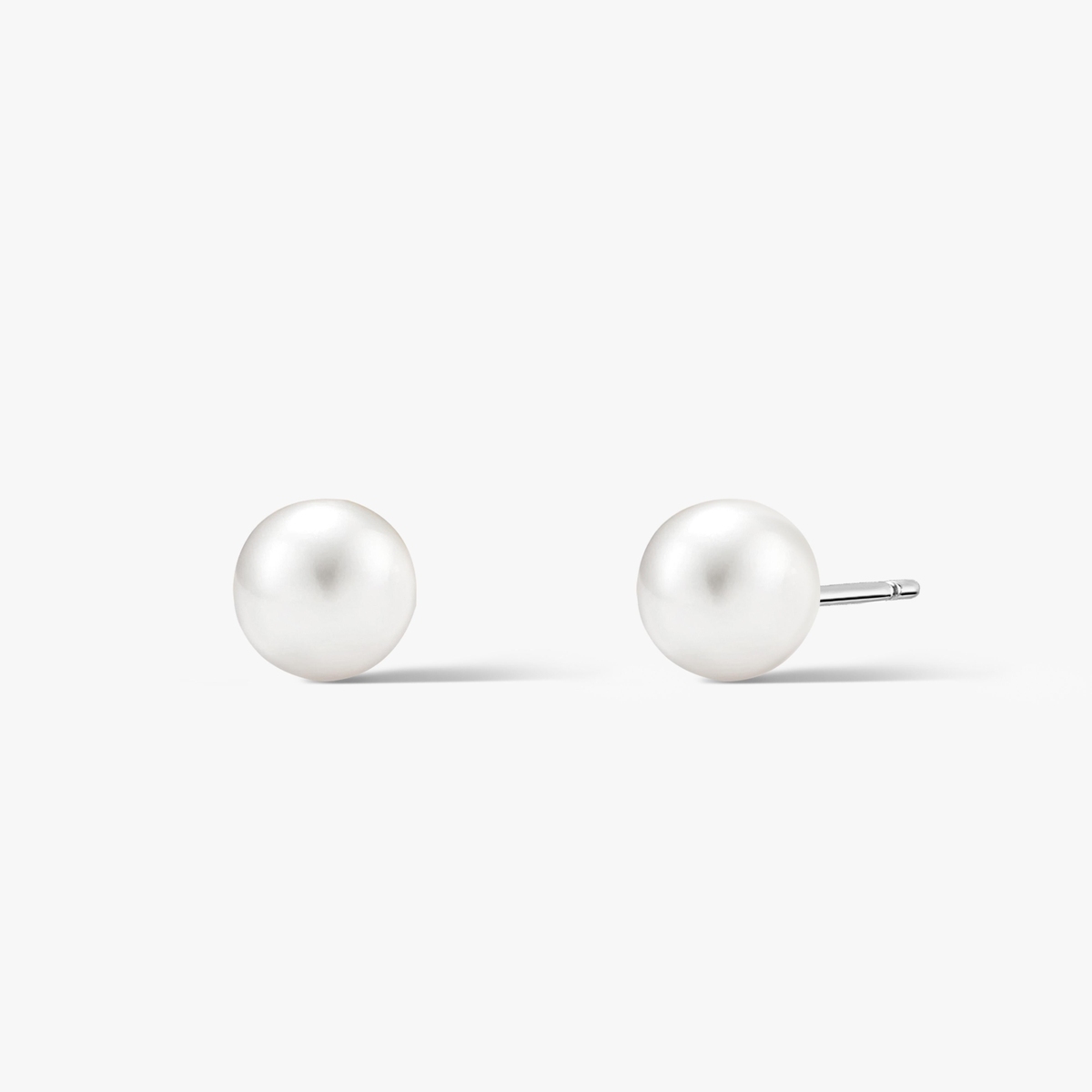 Kolczyki srebrne z perłą