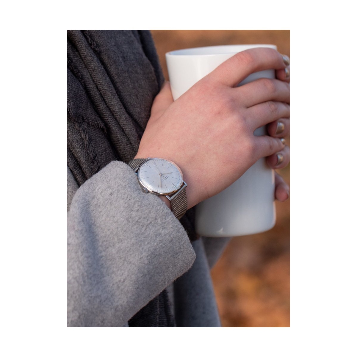 ZEGAREK JUNGHANS MAX BILL HANDAUFZUG