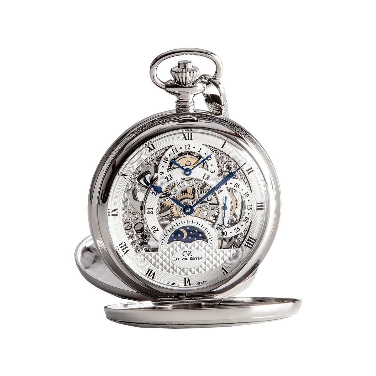 ZEGAREK CARL VON ZEYTEN Schutter Skeleton