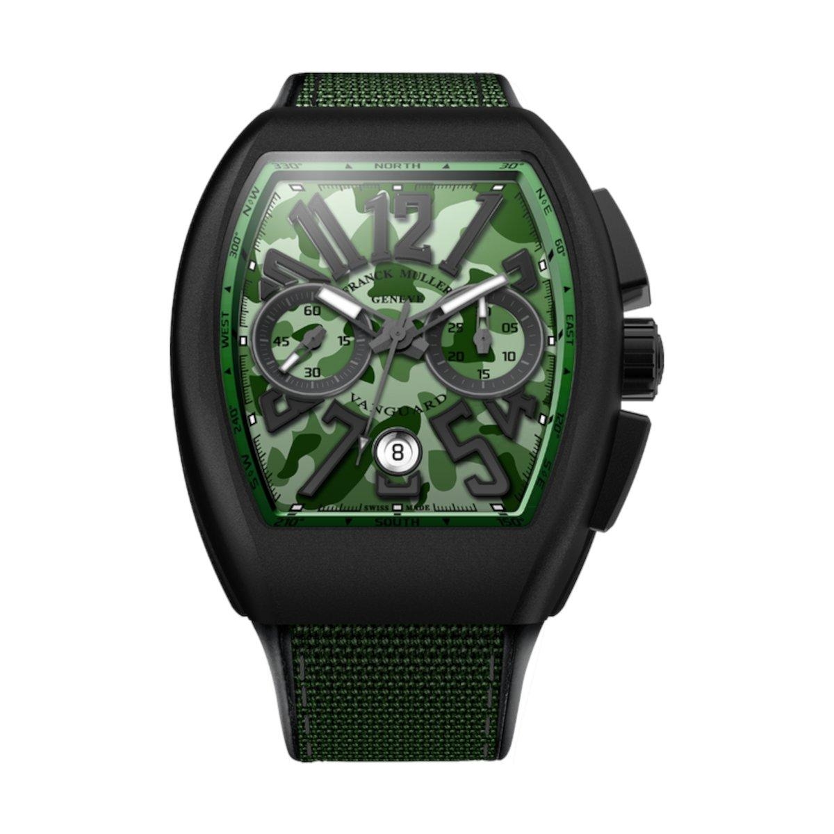 ZEGAREK FRANCK MULLER VANGUARD CAMOUFLAGE