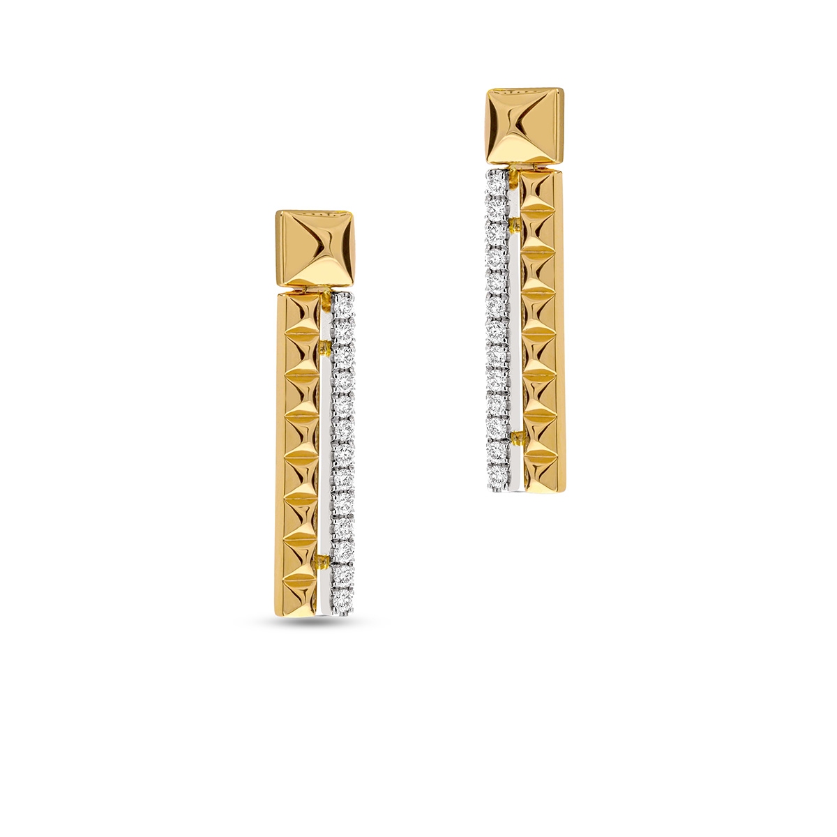 Kolczyki złote Hulchi Belluni