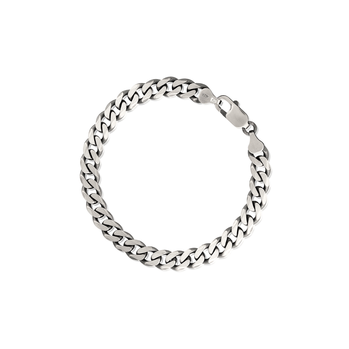 Bransoleta srebrna pancerka