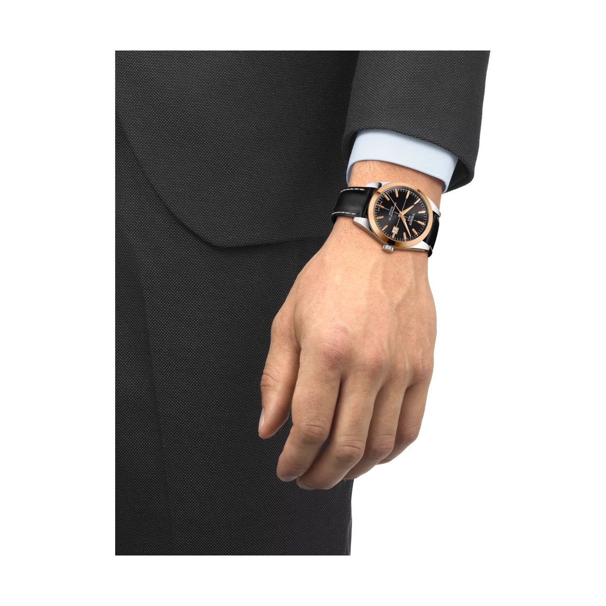 Tissot Gentleman Powermatic 80 Silicium Solid 18k Gold Bezel