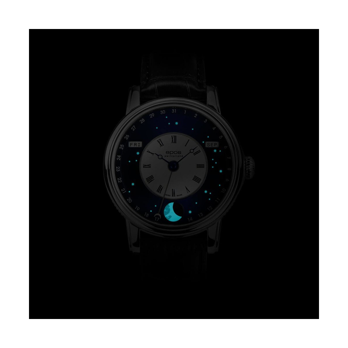 ZEGAREK EPOS ARTISTRY 3439 BM V-STYLE AUTOMATIC MOONPHASE