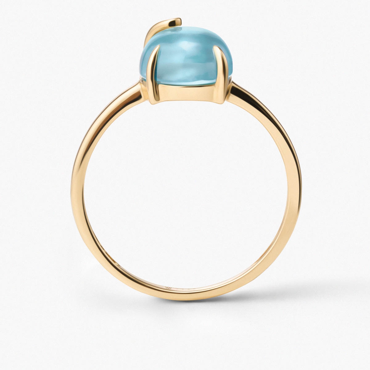 Pierścionek złoty KOI