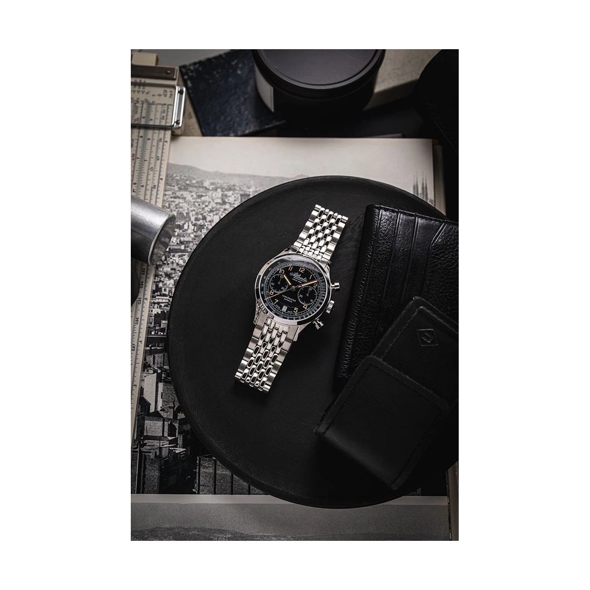 ZEGAREK ATLANTIC WORLDMASTER BICOMPAX AUTOMATIC